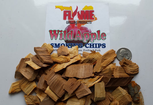 What is the best way to use apple wood grilling chips