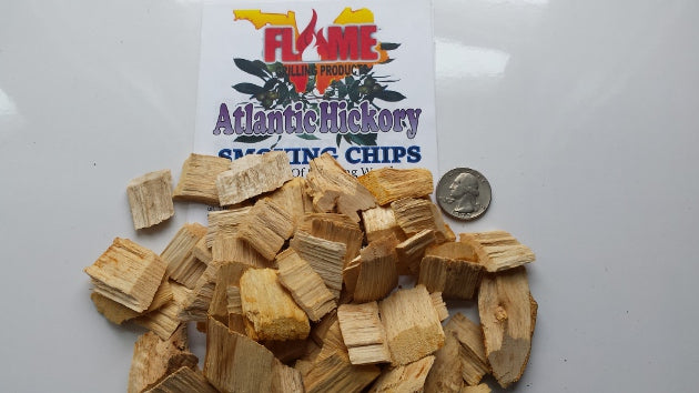 Bulk Maine Atlantic Hickory Grilling Chips - Flame Grilling Products Inc
