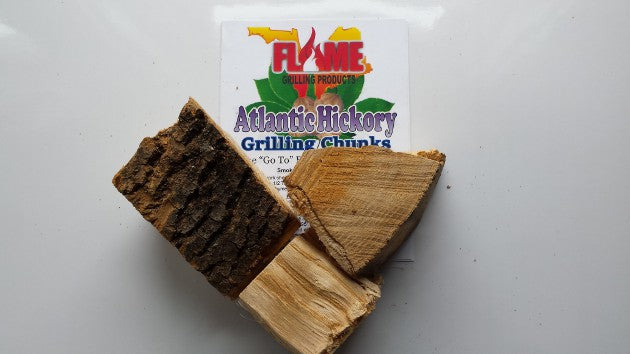 Bulk Maine Atlantic Hickory Grilling Chunks - Flame Grilling Products Inc