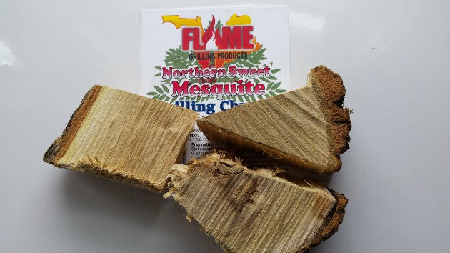 Bulk Maine Northern Mesquite Grilling Chunks - Flame Grilling Products Inc