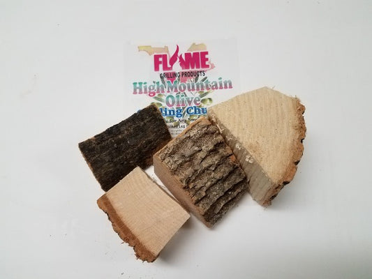 Wholesale Maine High Mountain Olive Grilling Chunks - Flame Grilling Products Inc
