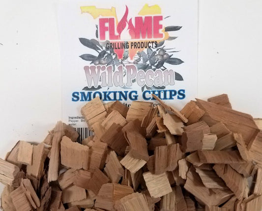 Bulk Maine Northern Pecan Grilling Chips - Flame Grilling Products Inc